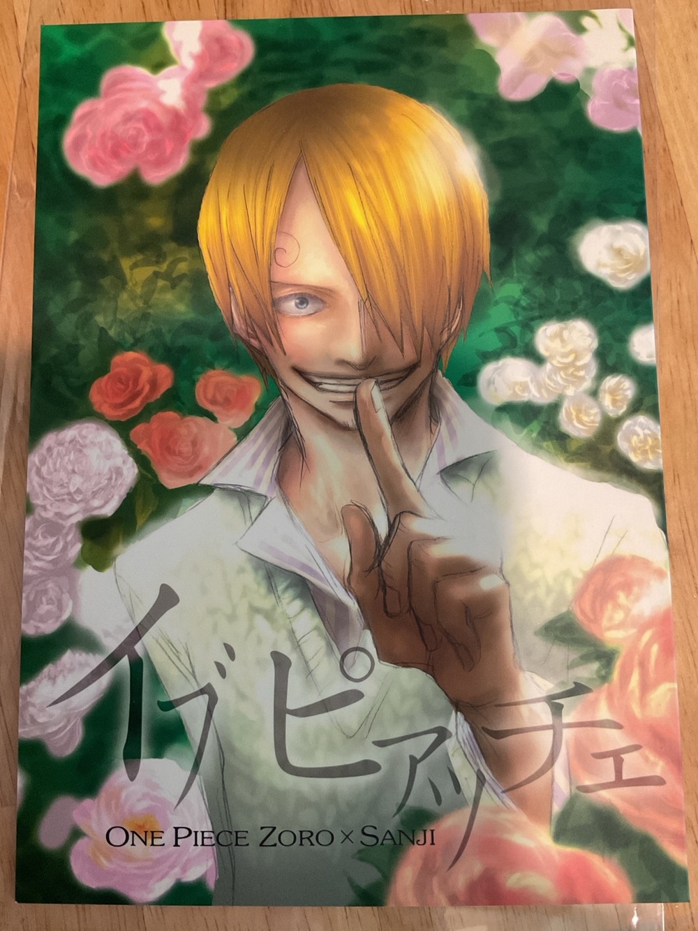 ZoroSan Ichioku Yamato’s Yves Piaget, One Piece Doujinshi Roronoa Zoro x Sanji